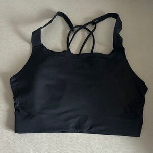 Nike Women's Black Strappy Sports Bra